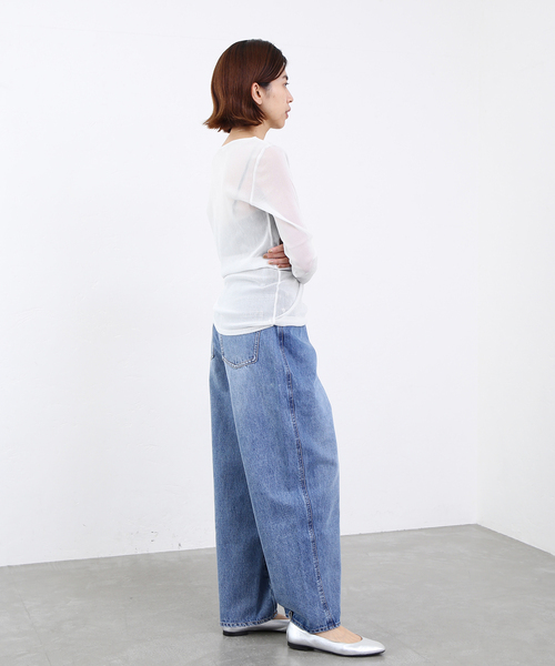 IENA（イエナ）の「ラメチュールカットソー（Tシャツ/カットソー