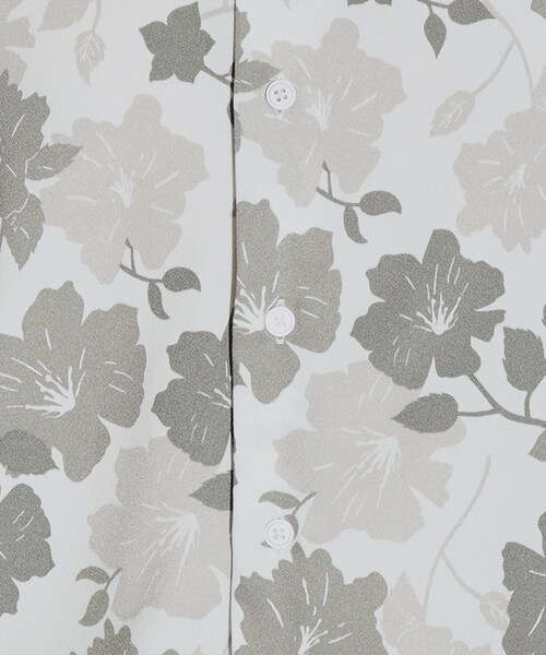 ◇フラワーパターン長袖シャツ