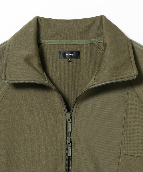 BEAMS(ビームス)の「BEAMS / クレイジー トラックジャケット(ジャージ・メンズ・ブラック/オリーブ・S/M/L/XL)」の19枚目の写真