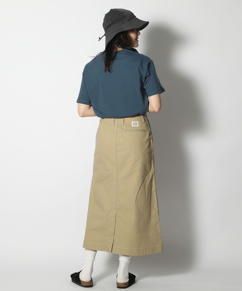 Snow Peak（スノーピーク）の「Soft Cotton Logo Short Sleeve T-Shirt（Tシャツ/カットソー・メンズ・ブラック/ベージュ/ホワイト/ブルー系その他/オレンジ・1/L/M/S/XXL/XL）」の10枚目の写真