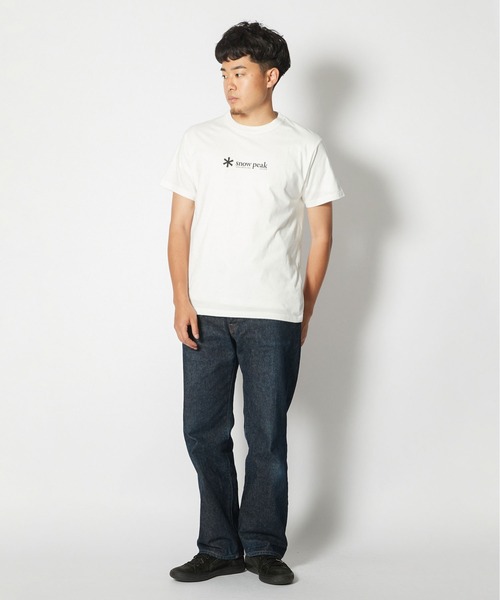 Soft Cotton Logo Short Sleeve T-Shirt（Tシャツ/カットソー）｜Snow