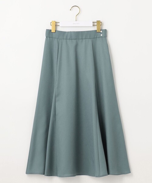 ANY SIS（エニィスィス）の「【速乾・接触冷感】スムージーポリエステル フレアスカート（スカート・レディース・パイングリーン系/ネイビー系9/グレー系/スカイブルー系/ピンク系・2/1/3）」の13枚目の写真