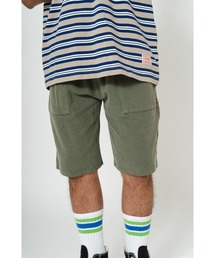 ability（アビリティ）の「BIG MIKE ビックマイク / セットアップ対応 ピグメント鹿の子 ベイカーショーツ 102427505（スウェットパンツ）」