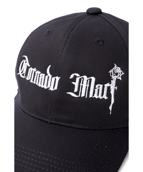 TORNADO MART（トルネードマート）の「TORNADO MART∴TMローズロゴ刺繍キャップ（キャップ・メンズ・ブラック・F）」の7枚目の写真