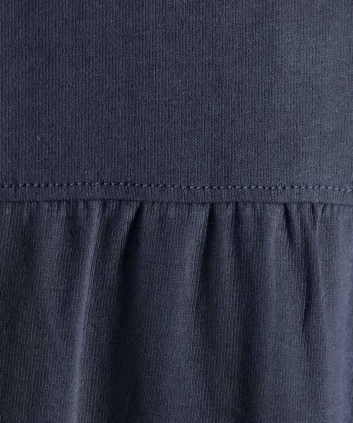 forksy.（フォルクシー）の「【forksy.】ラメフリルスリーブ配色バックプリントワンピース（ワンピース・レディース・アイボリー/ネイビー/スミクロ/オートミール・FREE）」の16枚目の写真