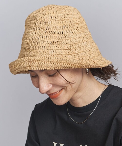 ユナイテッドアローズ BEAUTY&YOUTHストローハット 中折れ ベージュ 楽天市場】ストローハット（ブランドユナイテッドアローズ