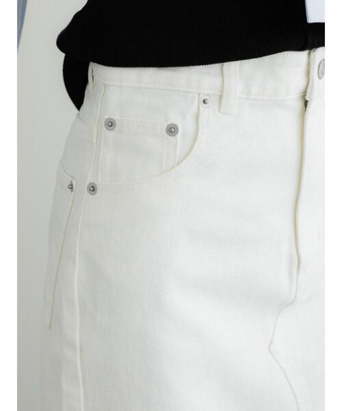 Te chichi（テチチ）の「【松井愛莉着用】ホワイトデニムロングスカート（スカート・レディース・ホワイト・M/S）」の12枚目の写真