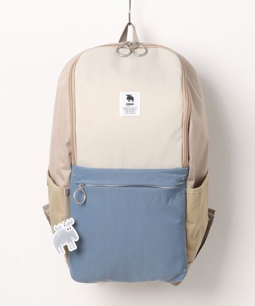 【美品】moz モズ　フロントオープンデイパック moz デイバック リュック 「moz/モズ」 SAC'S BAR別注 フロント
