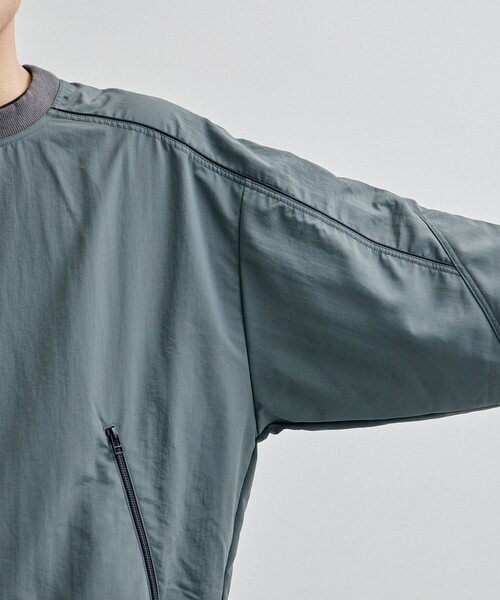 CITY TOKYO(シティトウキョウ)の「撥水ジップピステ(スウェット・メンズ・カーキ/オフホワイト/ブラック・2/1)」の16枚目の写真