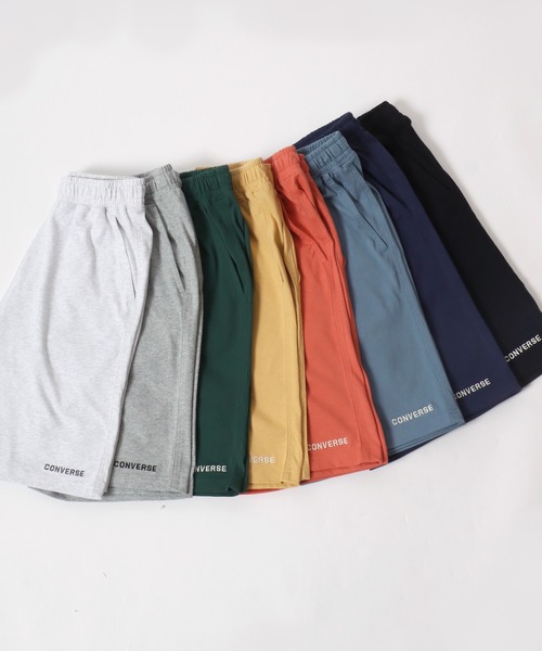 CONVERSE(コンバース)の「CONVERSE/コンバース ワンポイントロゴ刺繍 カットショーツ ショートパンツ ハーフパンツ(その他パンツ・メンズ・オレンジ/グリーン/ブラック/グレー/ライトグレー/サックスブルー/ネイビー/イエロー・M/XL/L)」の14枚目の写真