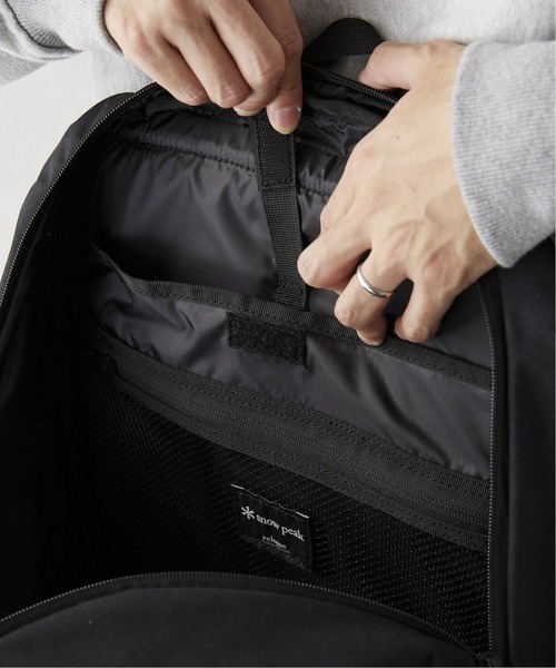 Snow Peak（スノーピーク）の「《追加》【SNOWPEAK / スノーピーク】別注 Everyday Use BackPack ”Huge”（バックパック/リュック・メンズ・ブラック・FREE）」の9枚目の写真