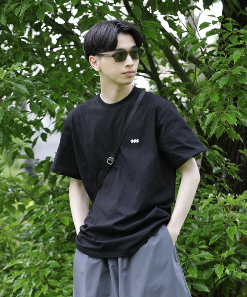 meltum(メルタム)の「EMBROIDERY LOGO S/S T-SHIRT(Tシャツ/カットソー・メンズ・ブラウン/ブラック/ホワイト/ネイビー・LARGE/MEDIUM/SMALL)」の11枚目の写真