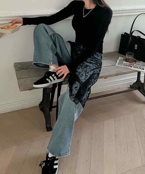 LAFFMO（ラフモ）の「レースラップスカート（スカート・レディース・ホワイト/ブラック/ベージュ・F）」の15枚目の写真