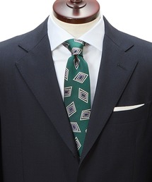 Cricket（クリケット）の「【CRICKET】クリケット ヘリンボン地 菱柄小紋ネクタイ（ネクタイ）」