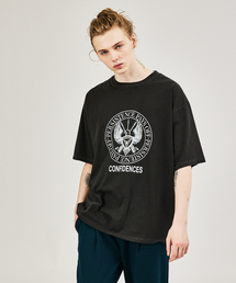 AH ABAHOUSE（エーエイチアバハウス）の「【AH ABAHOUSE】オーバーサイズ バンドTシャツ（Tシャツ/カットソー）」