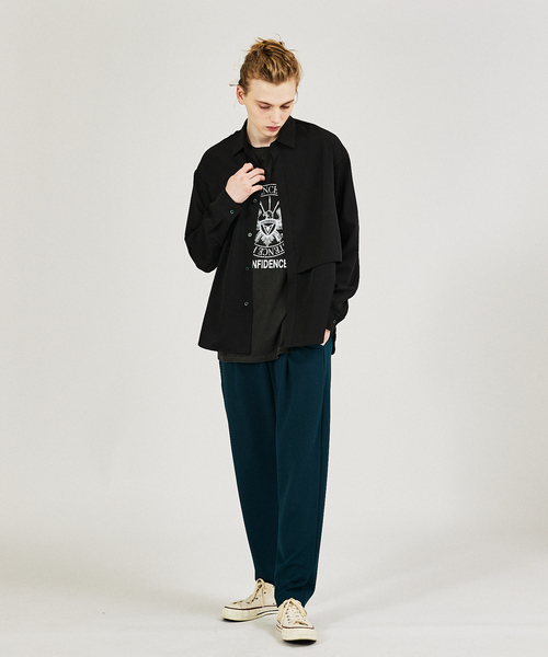 AH ABAHOUSE(エーエイチアバハウス)の「【AH ABAHOUSE】オーバーサイズ バンドTシャツ(Tシャツ/カットソー・メンズ・グレー系その他2/グレー系その他3/グレー系その他・46/48)」の13枚目の写真