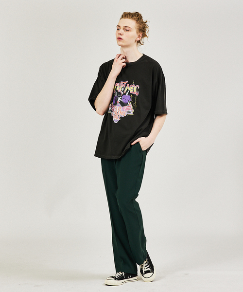 AH ABAHOUSE(エーエイチアバハウス)の「【AH ABAHOUSE】オーバーサイズ バンドTシャツ(Tシャツ/カットソー・メンズ・グレー系その他2/グレー系その他3/グレー系その他・46/48)」の15枚目の写真
