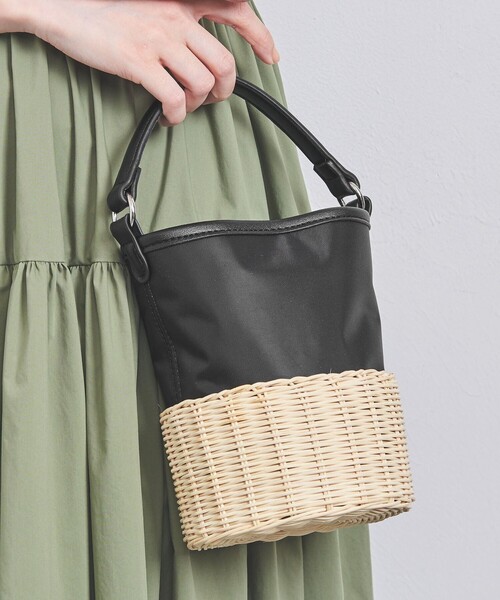 【ヨシ】UNITED ARROWS ユナイテッドアローズ カゴバッグ UNITED ARROWS かごバッグ カゴバッグ テープ メッシュ トート