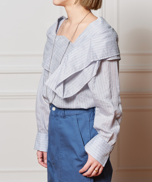 IENA LA BOUCLE ストライプシャツ IENA LA BOUCLE ストライプシャツ - メルカリ