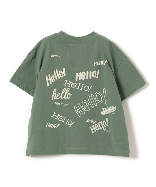 GO TO HOLLYWOOD(ゴートゥーハリウッド)の「GO TO HOLLYWOOD × B:MING by BEAMS / 別注 ハロー Tシャツ(100~150cm)(Tシャツ/カットソー・キッズ・グリーン/ホワイト・LARGE/MEDIUM/SMALL)」の16枚目の写真