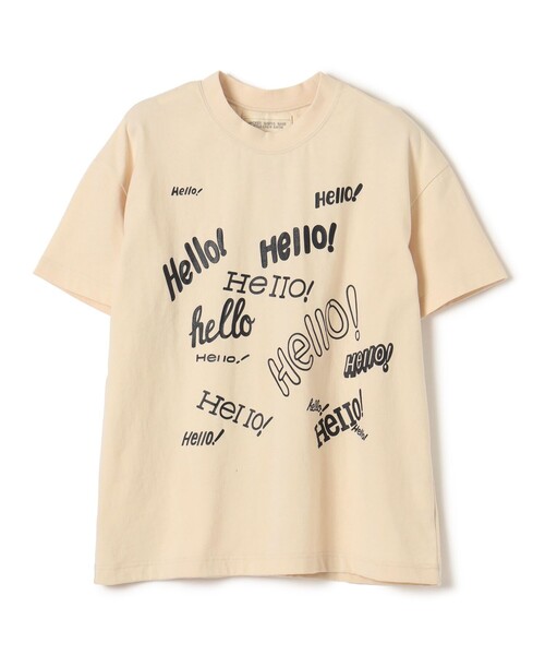 GO TO HOLLYWOOD(ゴートゥーハリウッド)の「GO TO HOLLYWOOD × B:MING by BEAMS / 別注 ハロー Tシャツ(100~150cm)(Tシャツ/カットソー・キッズ・グリーン/ホワイト・LARGE/MEDIUM/SMALL)」の17枚目の写真