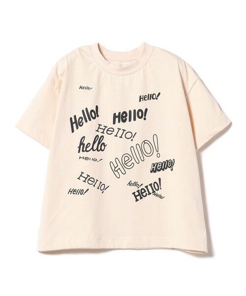 GO TO HOLLYWOOD(ゴートゥーハリウッド)の「GO TO HOLLYWOOD × B:MING by BEAMS / 別注 ハロー Tシャツ(100~150cm)(Tシャツ/カットソー・キッズ・グリーン/ホワイト・LARGE/MEDIUM/SMALL)」の18枚目の写真