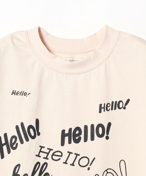 GO TO HOLLYWOOD(ゴートゥーハリウッド)の「GO TO HOLLYWOOD × B:MING by BEAMS / 別注 ハロー Tシャツ(100~150cm)(Tシャツ/カットソー・キッズ・グリーン/ホワイト・LARGE/MEDIUM/SMALL)」の19枚目の写真