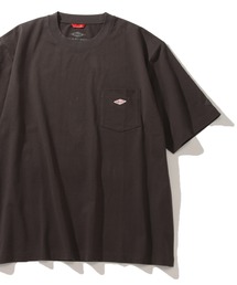 【BALL/ボール】ヘビーウエイトコットン ワッペン ポケット付き 半袖 ビッグシルエットTシャツ