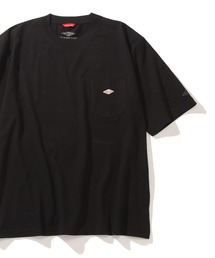 【BALL/ボール】ヘビーウエイトコットン ワッペン ポケット付き 半袖 ビッグシルエットTシャツ