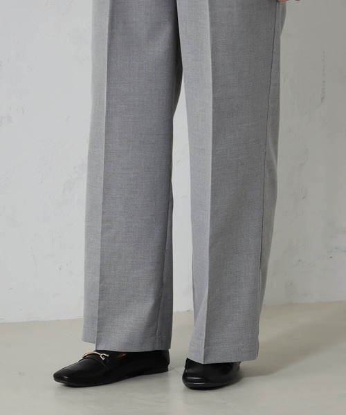 FOUND GOOD(ファウンドグッド)の「DRYTRワイドパンツ(その他パンツ・レディース・ブラック/アイボリー/グレー系2/レッド系5/ベージュ/ブルー系5・XL/L/M/S)」の14枚目の写真