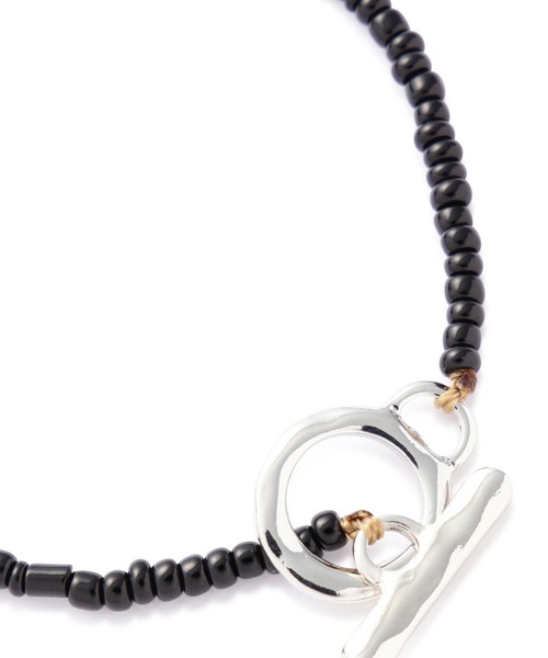 ROSE BUD（ローズバッド）の「(8degrees)カラービーズブレスレット（ブレスレット・レディース・ブラック/ブルー/オレンジ・FREE）」の7枚目の写真