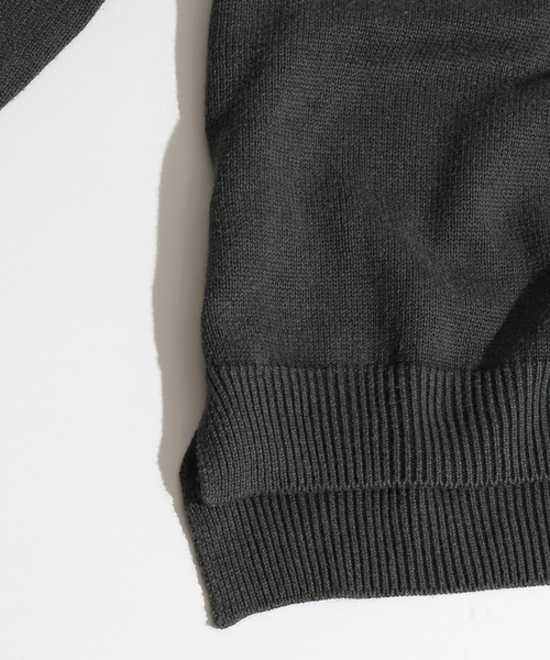 WEGO（ウィゴー）の「WEGO/ARMYリブニット（ニット/セーター・メンズ・オフホワイト/ブラック/カーキ・MEDIUM/LARGE）」の7枚目の写真