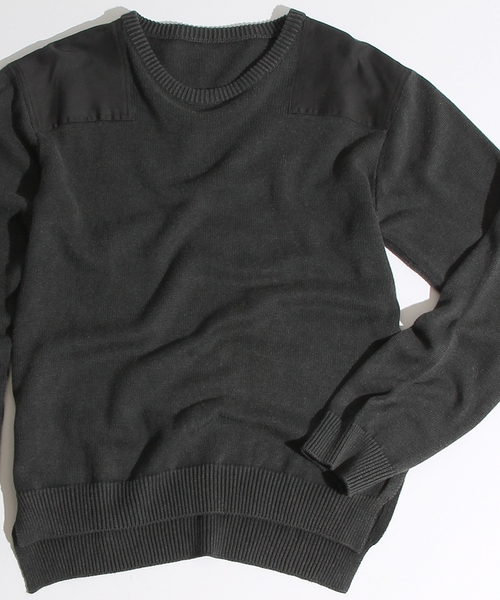 WEGO（ウィゴー）の「WEGO/ARMYリブニット（ニット/セーター・メンズ・オフホワイト/ブラック/カーキ・MEDIUM/LARGE）」の11枚目の写真