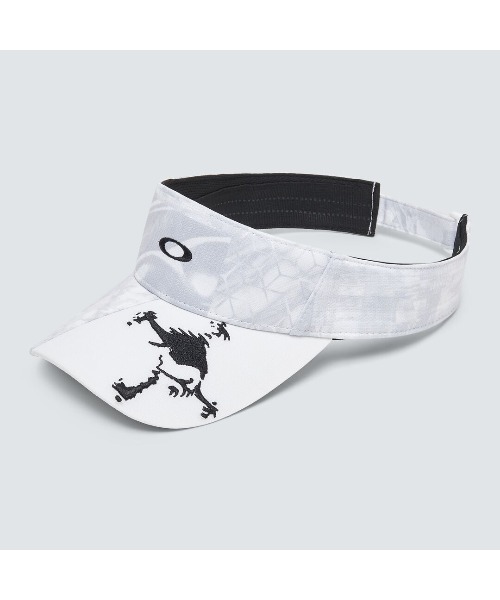 OAKLEY(オークリー)の「オークリー SKULL GRAPHIC VISOR 23.0/VISOR サンバイザー/GOLF ゴルフ/OAKLEY(サンバイザー・メンズ・ホワイト・U)」の1枚目の写真