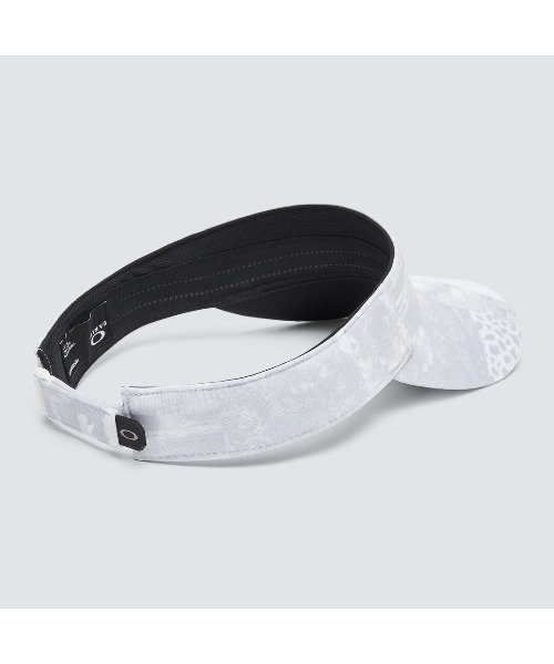 OAKLEY(オークリー)の「オークリー SKULL GRAPHIC VISOR 23.0/VISOR サンバイザー/GOLF ゴルフ/OAKLEY(サンバイザー・メンズ・ホワイト・U)」の2枚目の写真