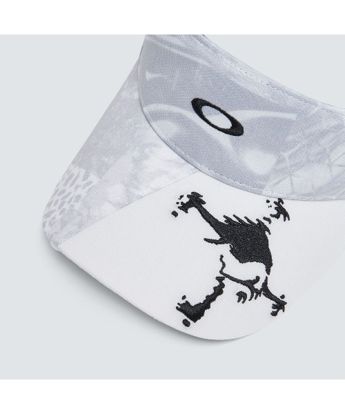 OAKLEY(オークリー)の「オークリー SKULL GRAPHIC VISOR 23.0/VISOR サンバイザー/GOLF ゴルフ/OAKLEY(サンバイザー・メンズ・ホワイト・U)」の3枚目の写真