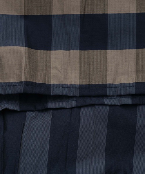 Elura（エルーラ）の「リバーシブルチェックスカート  ボーダーフレアスカート /117145（スカート・レディース・ブラック/ベージュ/ブラウン/カーキ/グリーン系その他4・FREE）」の22枚目の写真