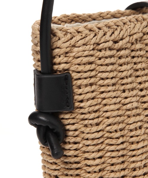 studio CLIP(スタディオクリップ)の「ペーパー編みショルダーバッグ(ショルダーバッグ・レディース・ブラック/その他2/ブラウン・FREE)」の20枚目の写真