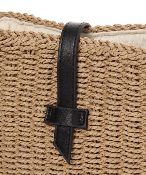 studio CLIP(スタディオクリップ)の「ペーパー編みショルダーバッグ(ショルダーバッグ・レディース・ブラック/その他2/ブラウン・FREE)」の21枚目の写真
