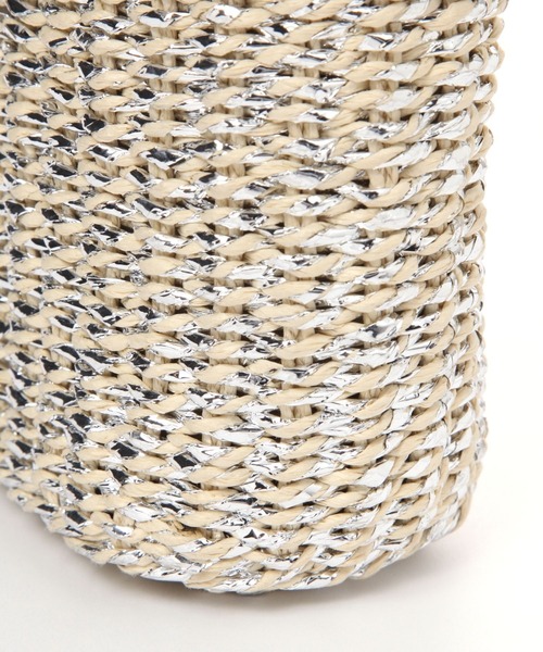 studio CLIP(スタディオクリップ)の「ペーパー編みショルダーバッグ(ショルダーバッグ・レディース・ブラック/その他2/ブラウン・FREE)」の15枚目の写真