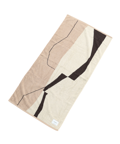 journal standard Furniture （ジャーナルスタンダードファニチャー）の「BOURGES BATH TOWEL　ブールジュ バスタオル（タオル・レディース・ベージュ・FREE）」の8枚目の写真