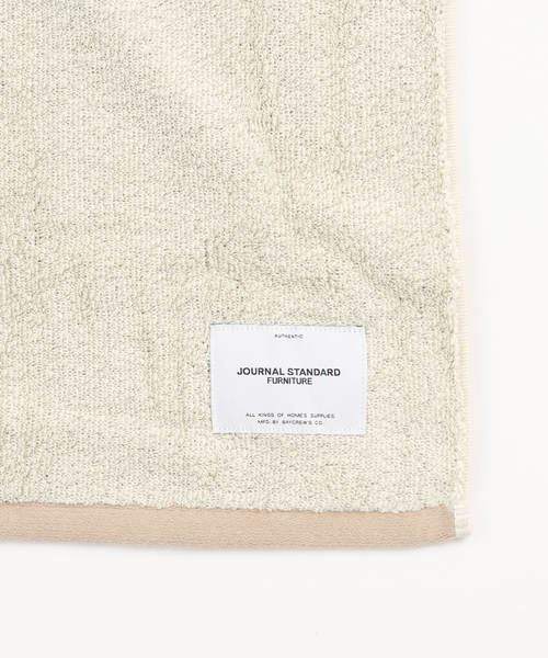 journal standard Furniture （ジャーナルスタンダードファニチャー）の「BOURGES BATH TOWEL　ブールジュ バスタオル（タオル・レディース・ベージュ・FREE）」の4枚目の写真