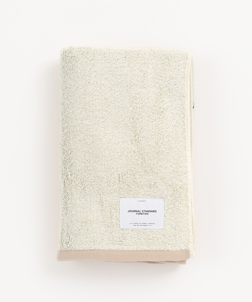 journal standard Furniture （ジャーナルスタンダードファニチャー）の「BOURGES BATH TOWEL　ブールジュ バスタオル（タオル・レディース・ベージュ・FREE）」の3枚目の写真
