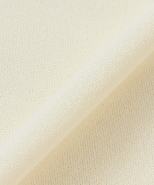 TOKYO SHIRTS(トウキョウシャツ)の「袖透かしニットプルオーバー(ニット/セーター・レディース・ローズ/ネイビー/オフホワイト・LL/M/L)」の7枚目の写真