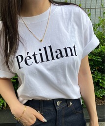 【バリエーション豊富!全11種類】テキストロゴ/フロッキー プリントTシャツ/カットソー