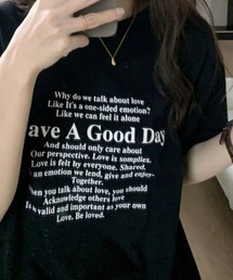 【バリエーション豊富!全11種類】テキストロゴ/フロッキー プリントTシャツ/カットソー