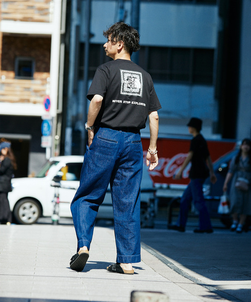 THE NORTH FACE(ザノースフェイス)の「THE NORTH FACE S/S Bandana Square Logo T NT32446(Tシャツ/カットソー・メンズ・ホワイト/グレー/ブラック/ライトブルー・MEDIUM/LARGE/X-LARGE)」の12枚目の写真