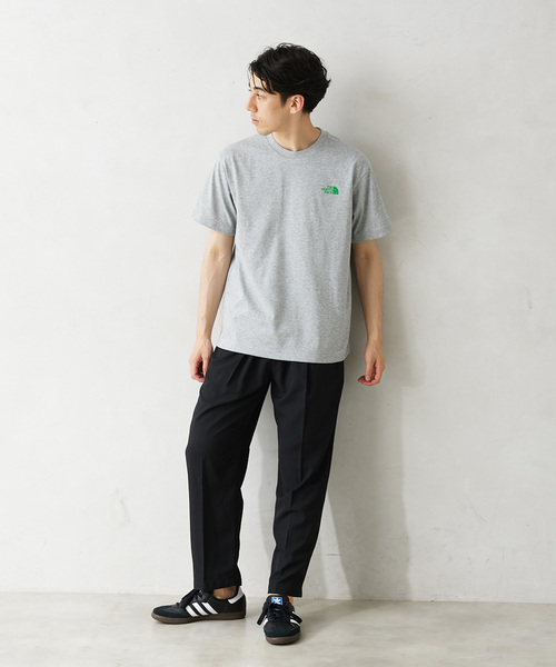 THE NORTH FACE(ザノースフェイス)の「THE NORTH FACE S/S Bandana Square Logo T NT32446(Tシャツ/カットソー・メンズ・ホワイト/グレー/ブラック/ライトブルー・MEDIUM/LARGE/X-LARGE)」の19枚目の写真