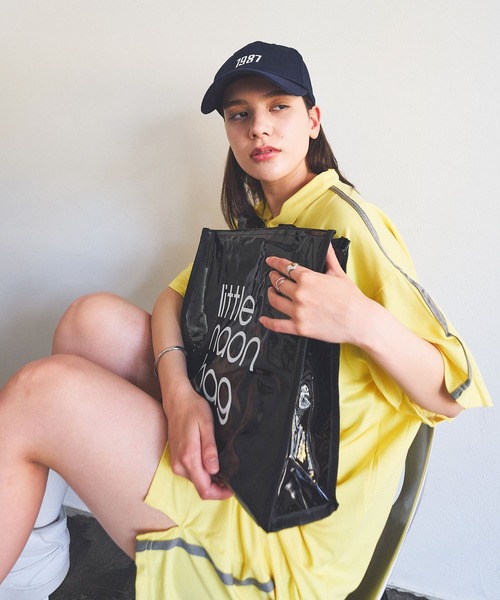Teem Store(チームストア)の「PVC ロゴトート(トートバッグ・レディース・オレンジ/ブルー/ブラック/ピンク・F)」の11枚目の写真