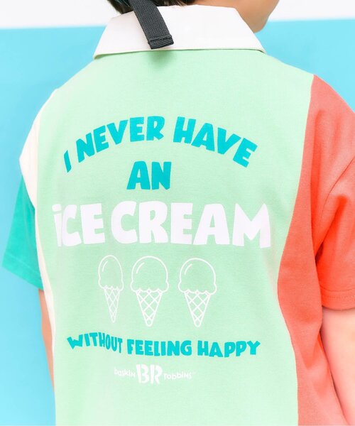 セール】サーティワン バイカラーポロシャツ（ポロシャツ